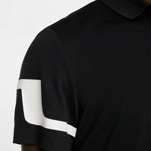Load image into Gallery viewer, Men&#39;s Heath Regular Fit Golf Polo in Black - J. Lindeberg