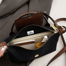 Load image into Gallery viewer, Ladies Color Block Flap Crossbody Bag