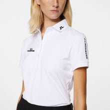 Load image into Gallery viewer, Women&#39;s Tour Tech Golf Polo in White - J. Lindeberg