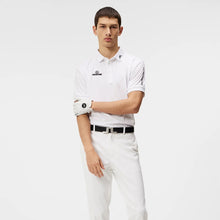 Load image into Gallery viewer, Men&#39;s Tour Tech Reg Fit Golf Polo in White - J. Lindeberg