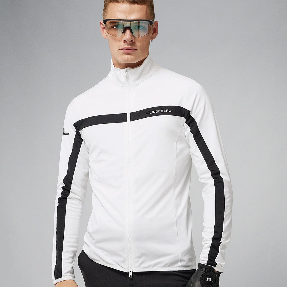 J. Lindeberg Jarvis Mid Layer - Black Lockton Logo – Lockton